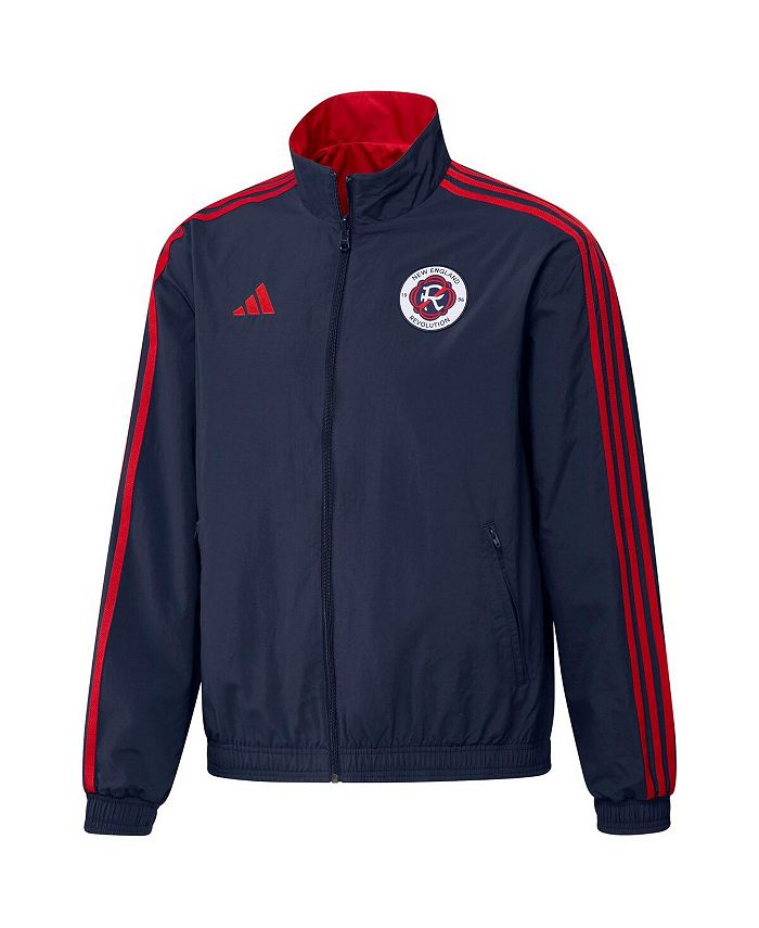 adidas Men's Navy and Red New England Revolution 2023 On-Field Anthem ...