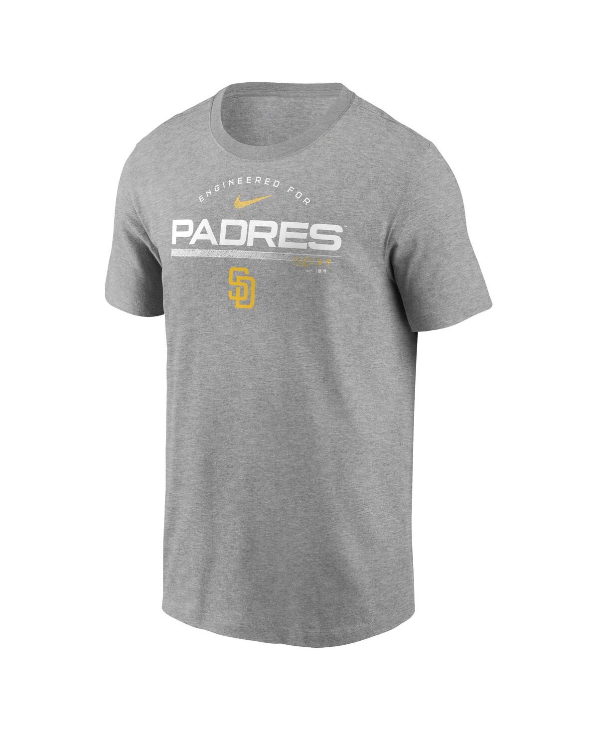 Men's NikeSan Diego Padres Team Engineered Performance T-shirt - Heather Gray