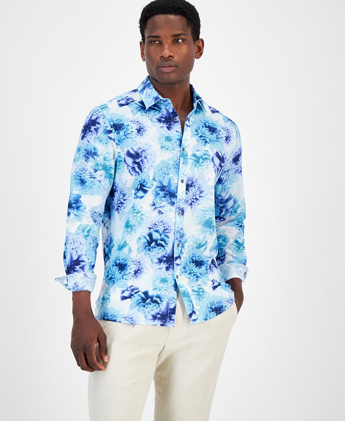 Macy's men's deals button down shirt