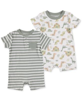 Chickpea - Baby Boys 2-Pk. Dino Romper Set