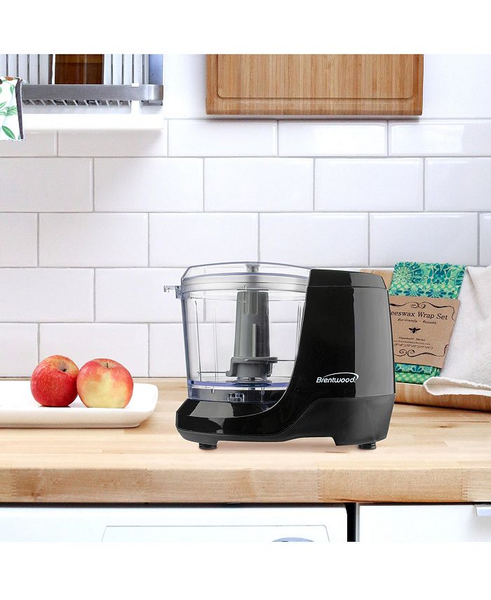 Brentwood Appliances Brentwood 1.5 Cup Mini Push Button Food Chopper in