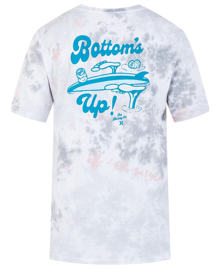 hurley tie dye t shirt