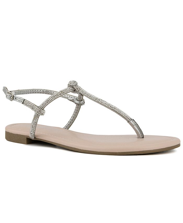 Juicy Couture Women's Zizz Buckle Thong Sandals Macy's