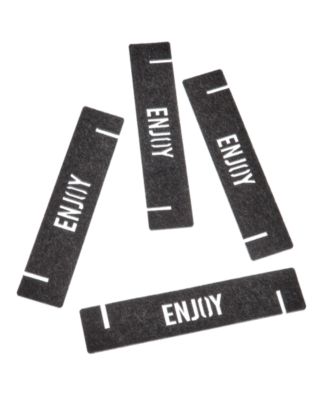 The Cellar Words Felt Napkin Rings, Set of 4, Created for Macy's