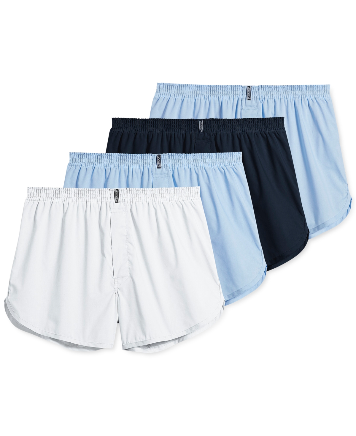 Jockey Men's Underwear, Classic Tapered Boxer 4 Pack - Macy's
