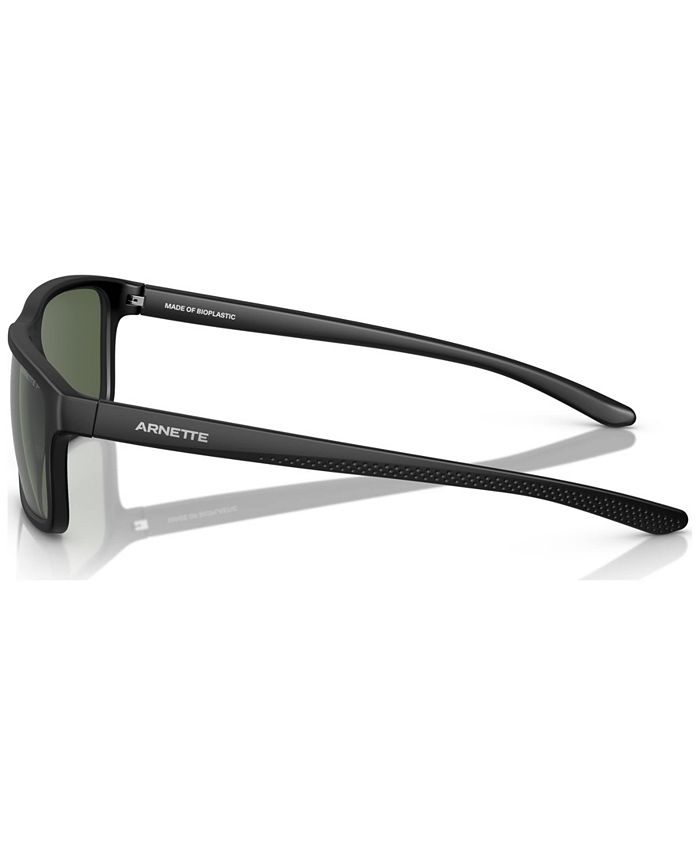 Arnette Men's Urca Polarized Sunglasses - Rectangular Frame With Grey Lens - View #4