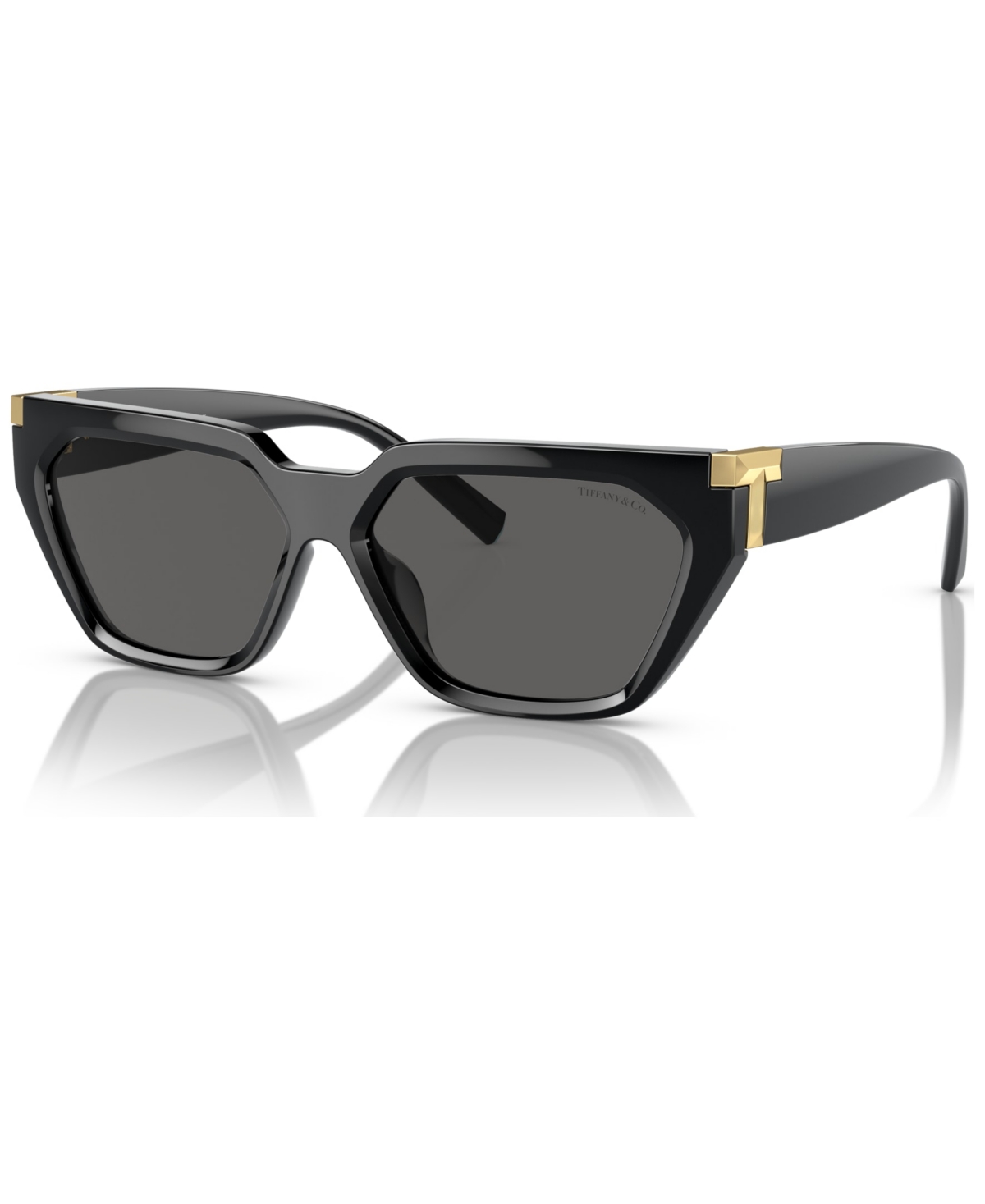 Tiffany & Co Women's Sunglasses, Tf4205u56-y 56 In Black
