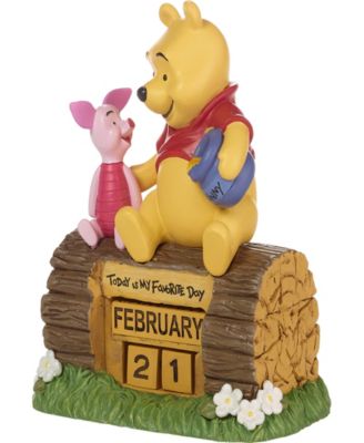 222700 Today Is My Favorite Day Disney Winnie The Pooh Resin Perpetual Calendar