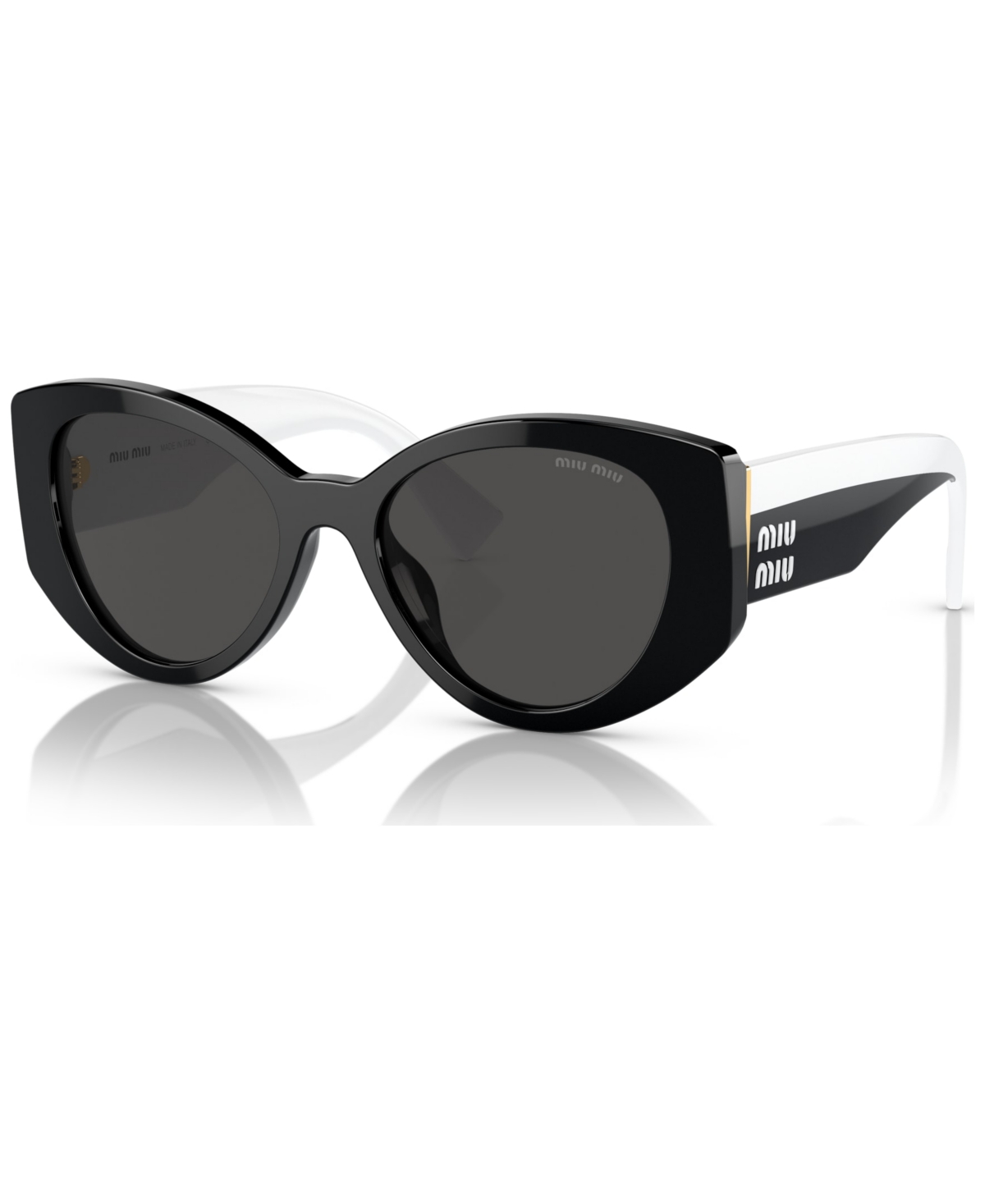 Shop Miu Miu Women's Sunglasses, Mu 03ws In Black