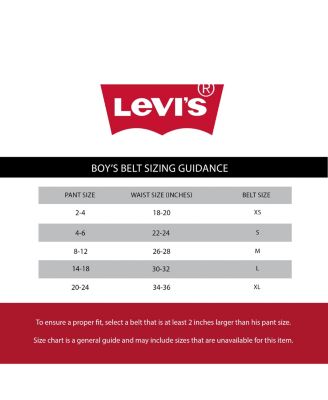 Big Boys Two-In-One Reversible Stretch Jean Belt