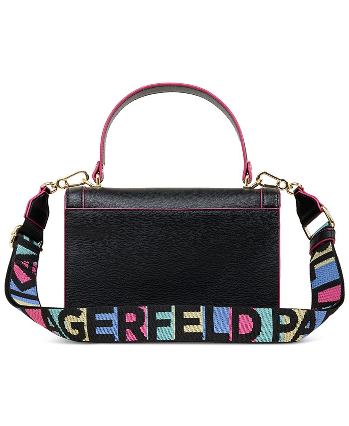 KARL LAGERFELD PARIS Simone Embellished Flap Crossbody Macy's