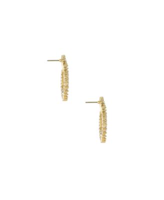 Rotating Circles 18K Gold Plated Earrings