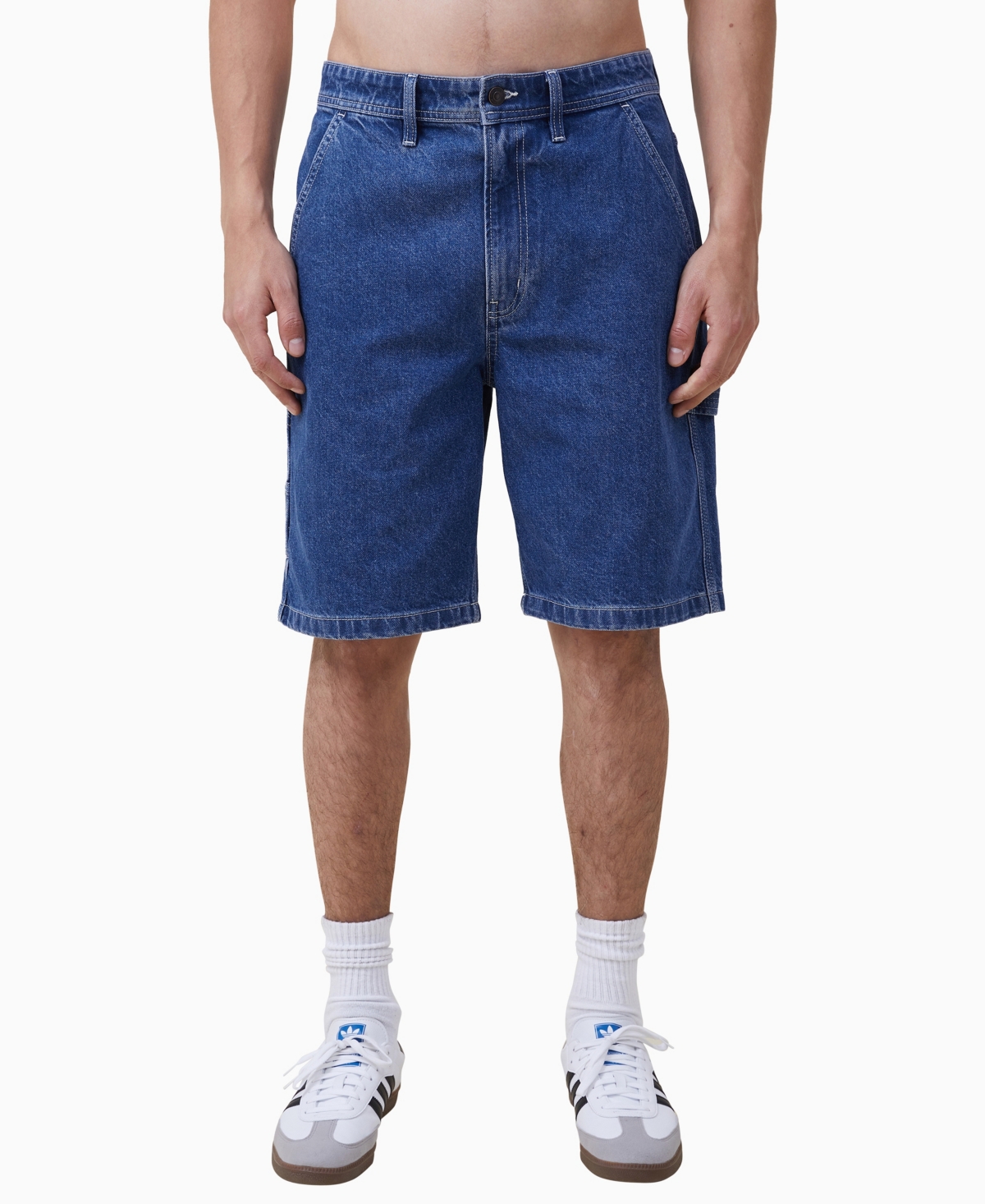 Cotton On Men s Carpenter Denim Shorts Smart Closet
