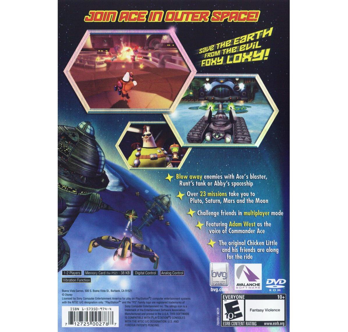 Chicken Little: Ace In Action - PlayStation 2