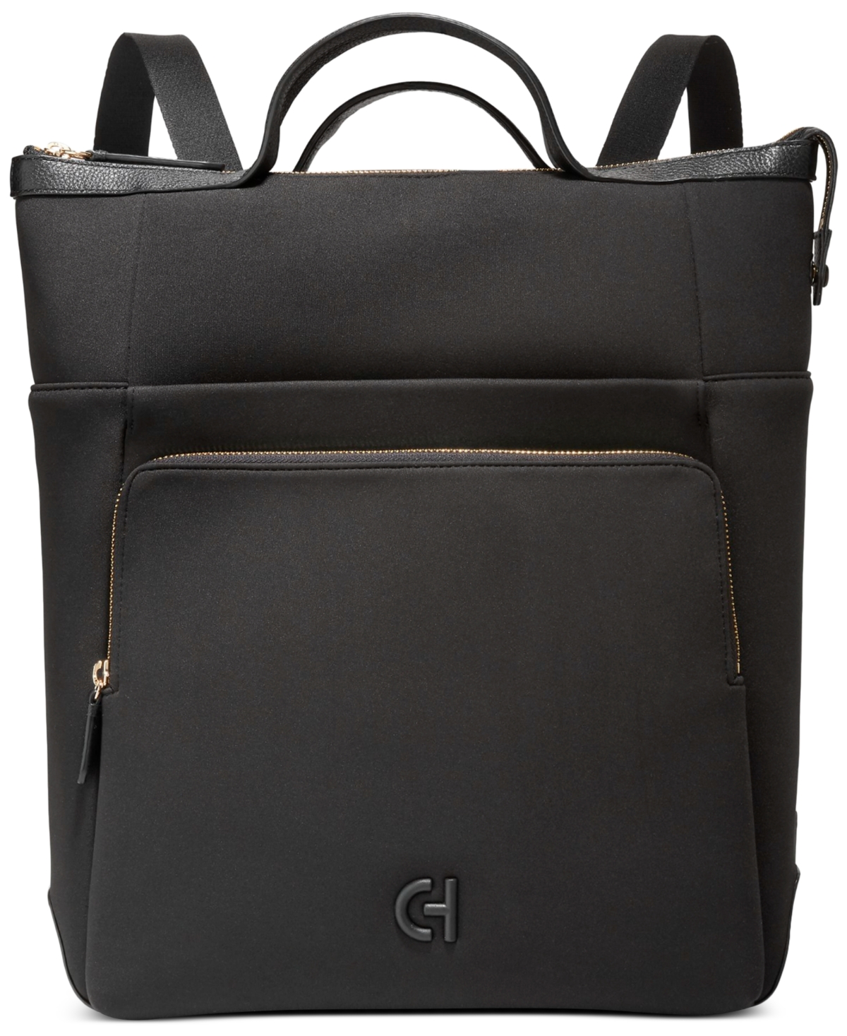 Shop Cole Haan Women's Grand Ambition Neoprene Backpack In Black
