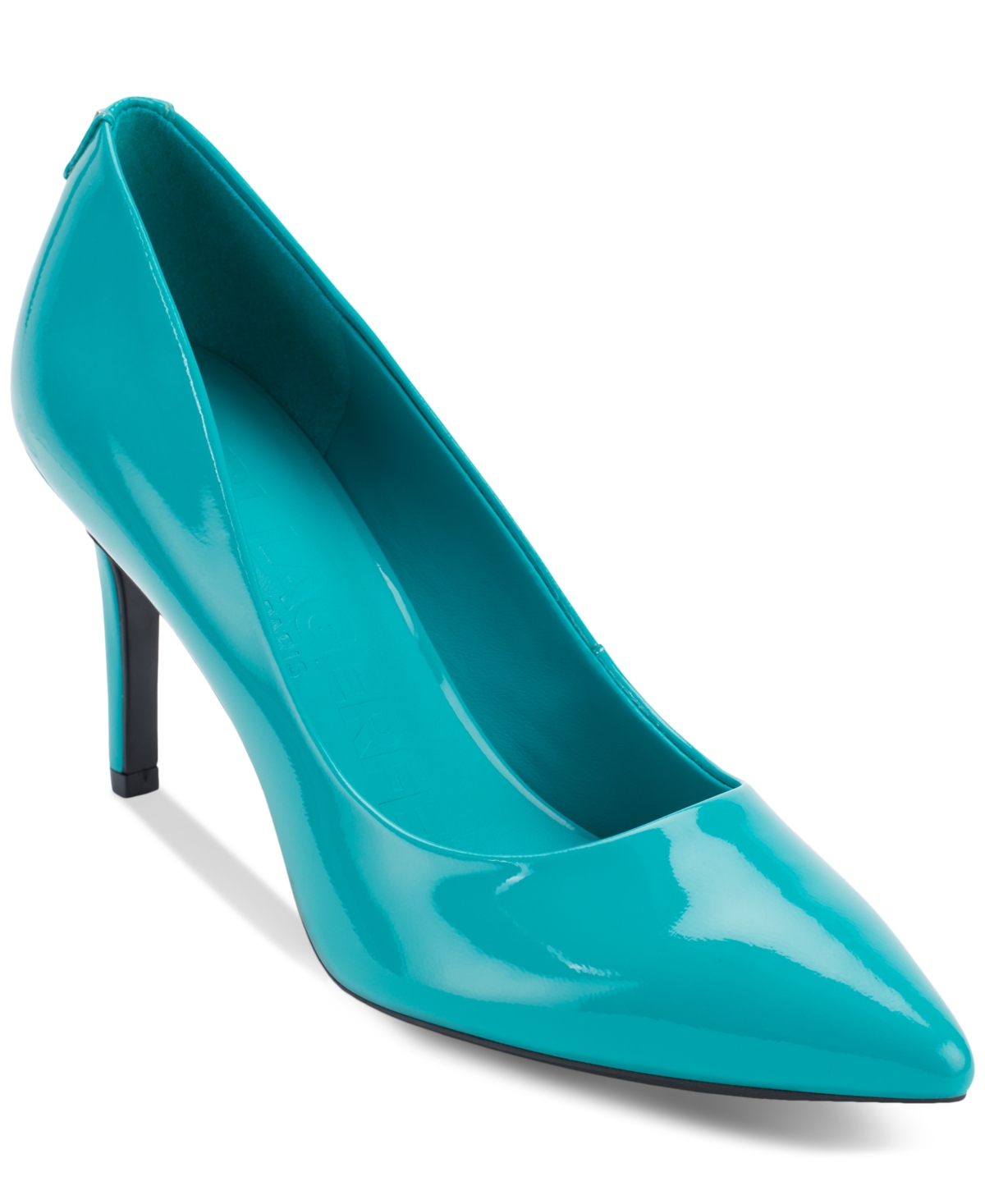 Sluit een verzekering af studio tunnel Karl Lagerfeld Women's Royale Slip-on Pointed-toe Pumps Women's Shoes In  Wxg:aqua Green | ModeSens