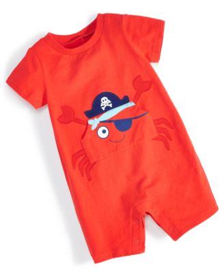 First Impressions - Baby Boys Crabby Sunsuit