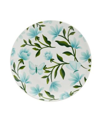 Dolly Parton 8” Floral Butterfly Salad Plates, Set of 4