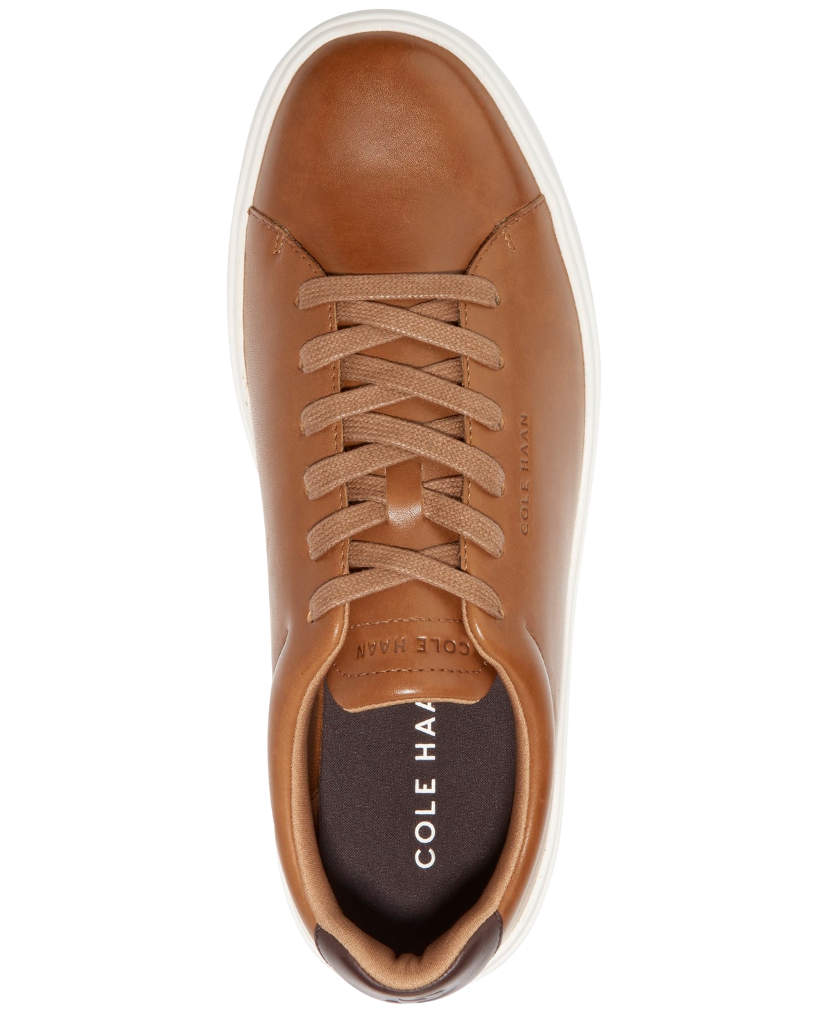 Cole Haan Grand Crosscourt Traveler Sneaker In British Tan,egret