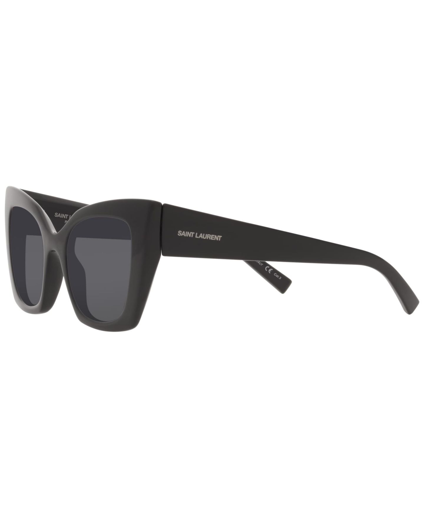 Женские солнцезащитные очки Saint Laurent Sunglasses, SL 552, цвет: Чёрный — фото 3