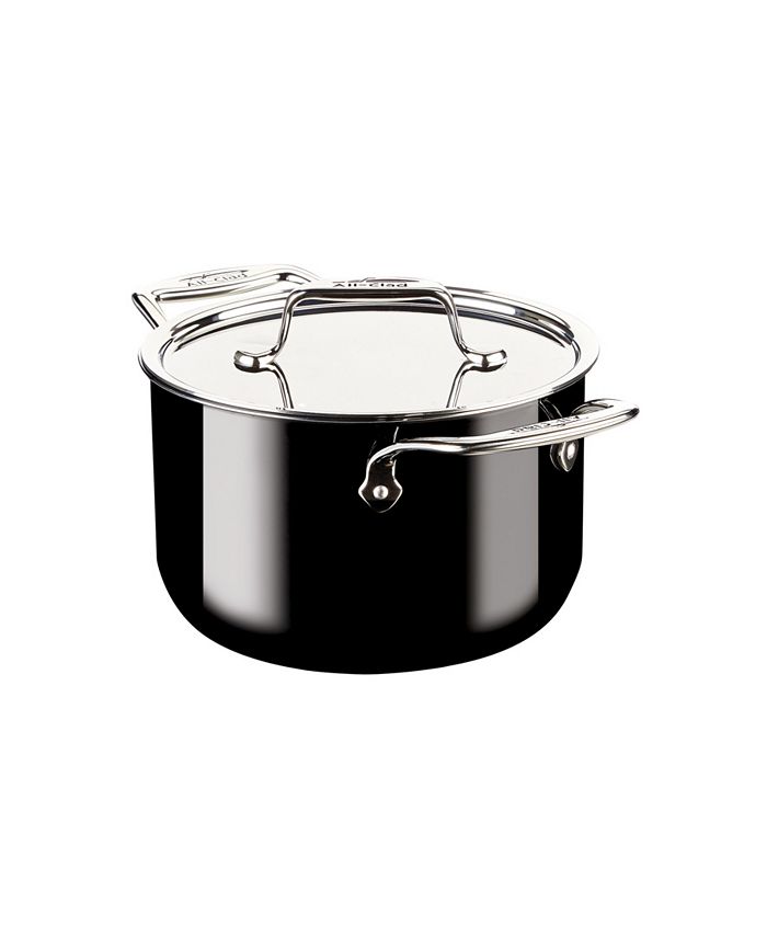 All-Clad Fusiontec Natural Ceramic with Steel Core 4-Quart Soup Pot with  Lid - Macy's