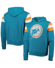 Men's Pro Standard Light Green Miami Dolphins Neutral Drop Shoulder Pullover Hoodie Size: 3XL