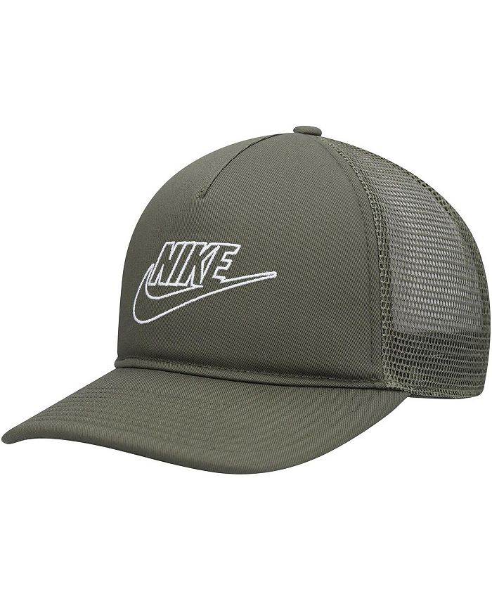 Nike Men's Olive Classic99 Futura Trucker Snapback Hat - Macy's