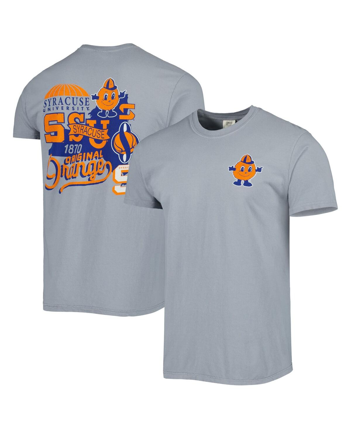 Shop Image One Men's Graphite Syracuse Orange Vault State Comfort T-shirt