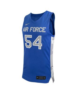 Men's #54 Royal Air Force Falcons Replica Basketball Jersey