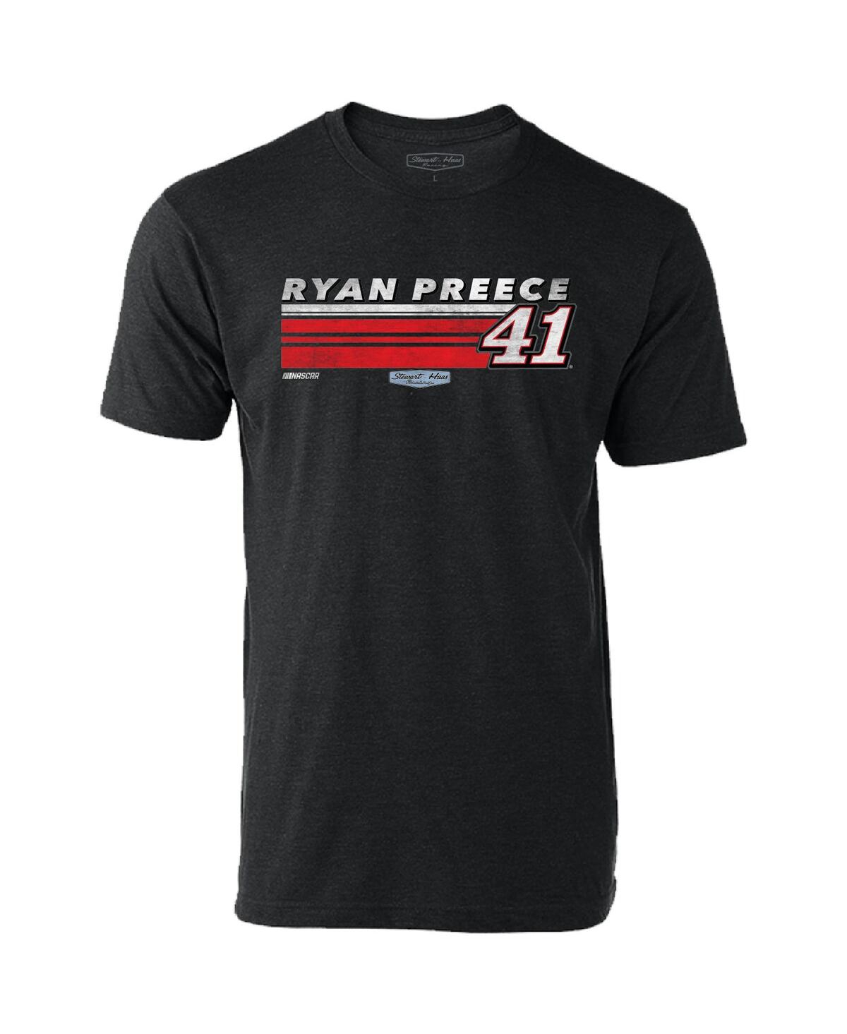 Men's Stewart-Haas Racing Team CollectionRyan Preece Hot Lap T-shirt - Heather Charcoal