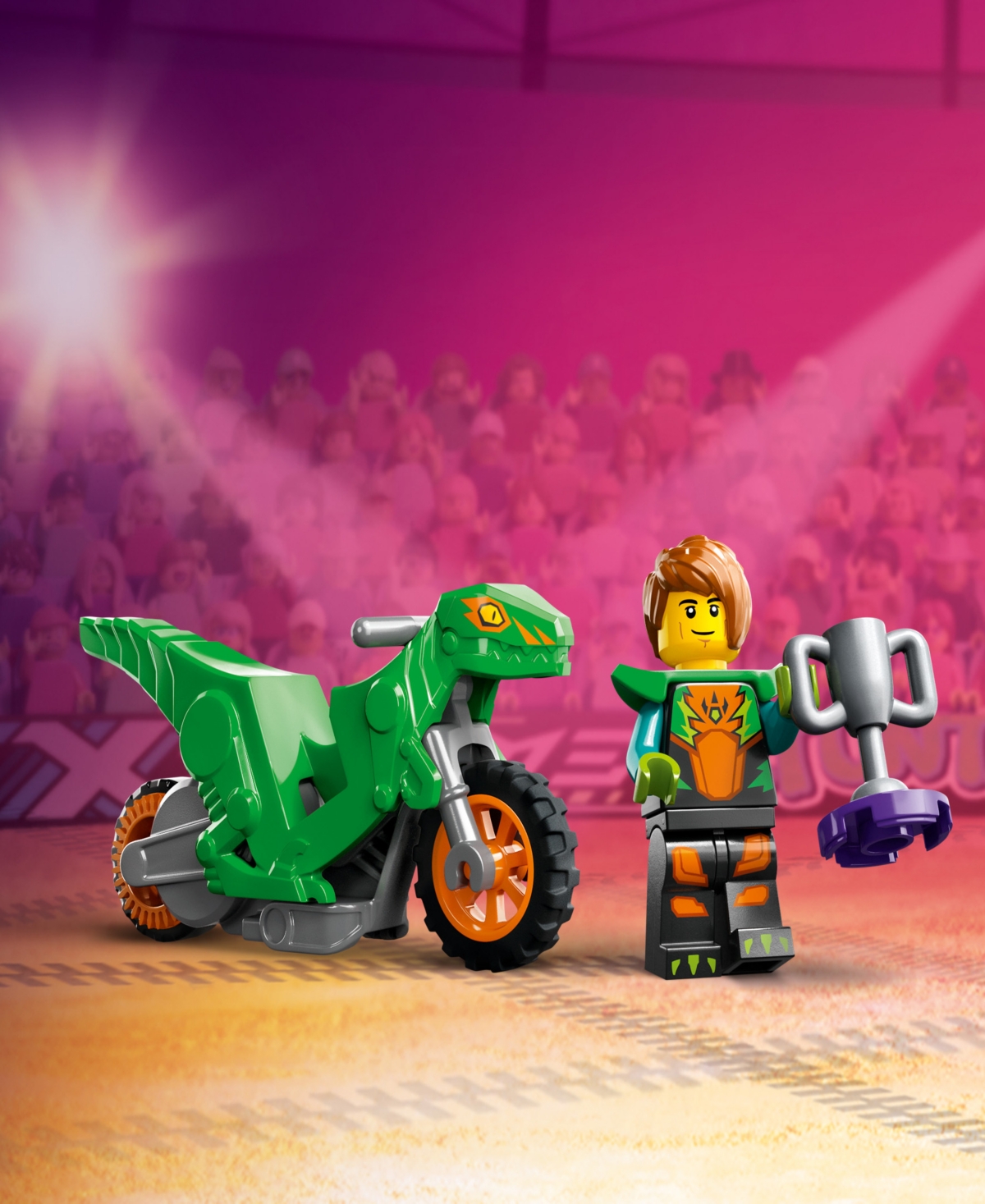 Shop Lego City Dunk Stunt Ramp Challenge 60359 Building Toy Set, 144 Pieces In Multicolor