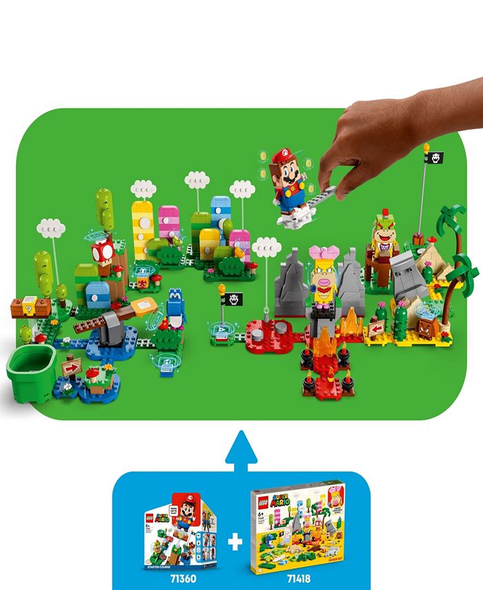 LEGO® Super Mario Creativity Toolbox Maker Set 71418 Building Set, 588 ...