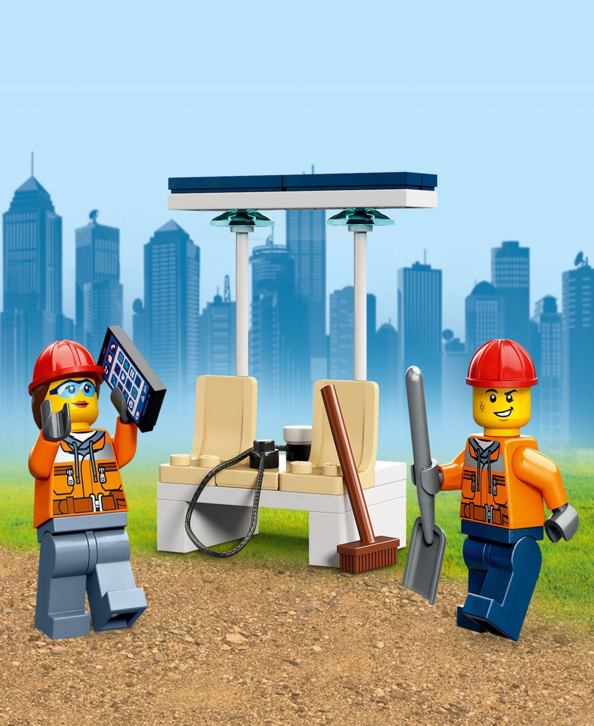Shop Lego City Great Vehicles Construction Digger 60385 Building Set, 148 Pieces In Multicolor