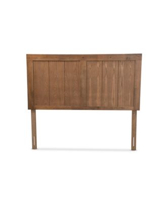 Patwin Modern and Contemporary Transitional King Size Finished Wood Headboard