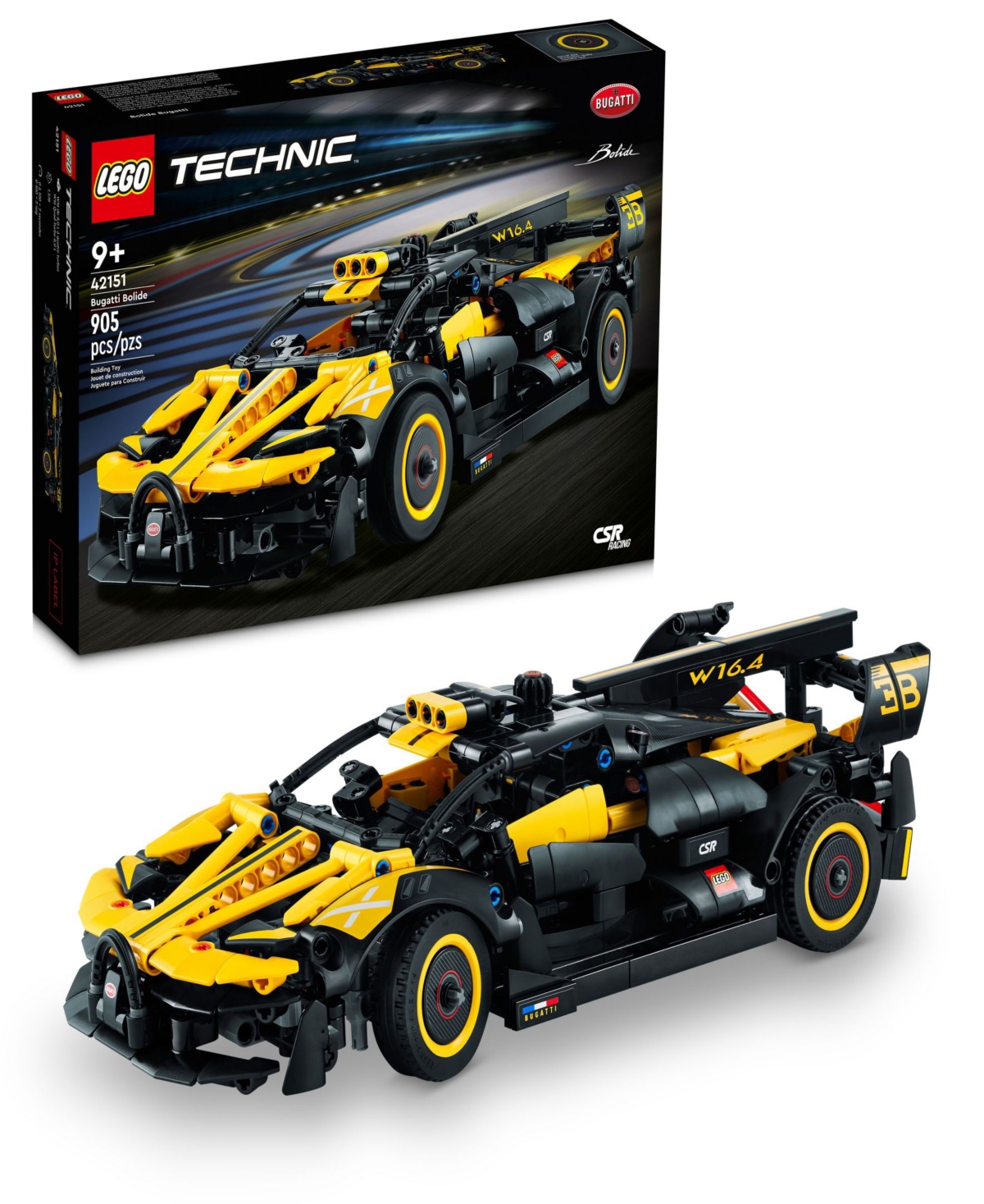 Lego Technic Bugatti Bolide 42151 Toy Model Car Building Set In Multicolor