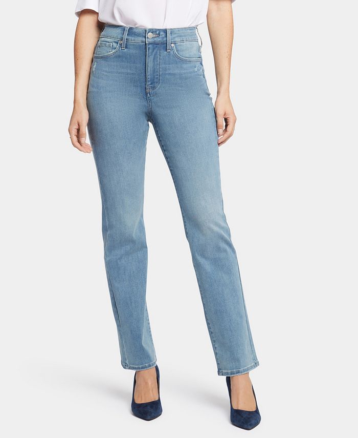 NYDJ Women's Curve Shaper Marilyn Straight Jeans - Macy's