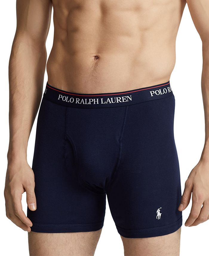 Polo Ralph Lauren Men's 5Pack Classic Cotton Boxer Briefs Macy's