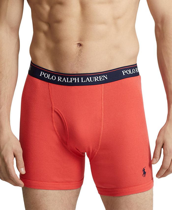 Polo Ralph Lauren Men's 5Pack Classic Cotton Boxer Briefs Macy's