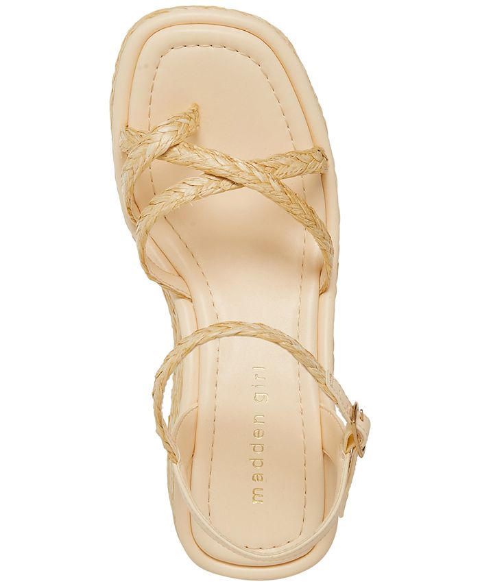 Madden Girl Vault Strappy Platform Wedge Sandals Macy's