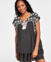 Macys boho tops store