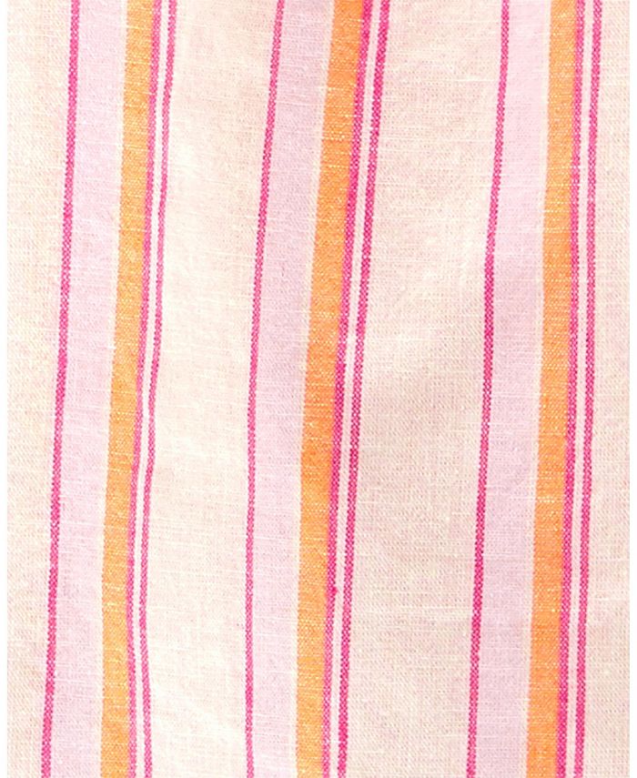 Carter's Baby Girls Striped Top and Chambray Shorts, 2 Piece Set Macy's