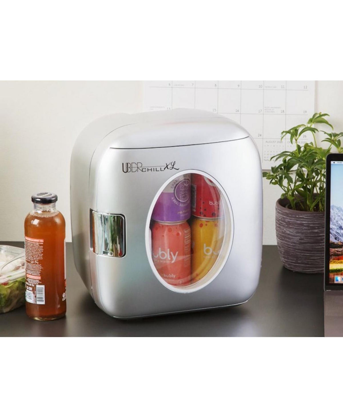 Uber Appliance Uber Chill Xl Portable Personal 12 Can Mini Fridge 9L Capacity