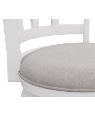 39" Wood Presque Isle Furniture Counter Height Swivel Stool