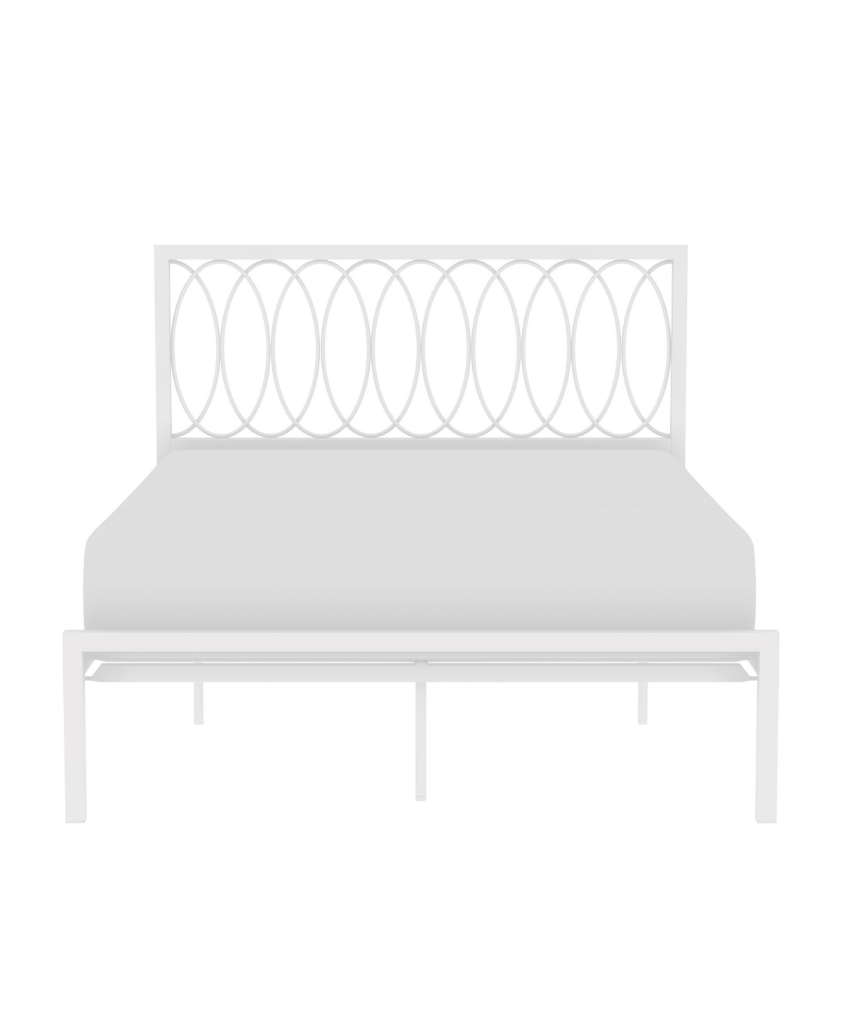 Hillsdale 44" Metal Naomi Furniture Full Bed In White