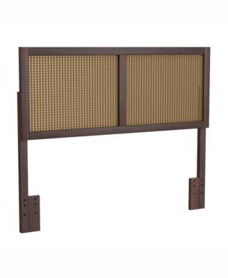 Hillsdale 50" Wood And Cane Panel Serena Furniture Full/Queen Headboard ...