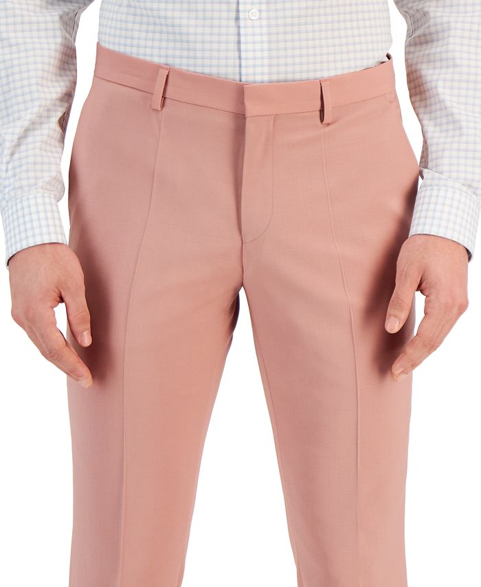 HUGO Men's SlimFit Solid Wool Superflex Suit Pants & Reviews Suits & Tuxedos Men Macy's