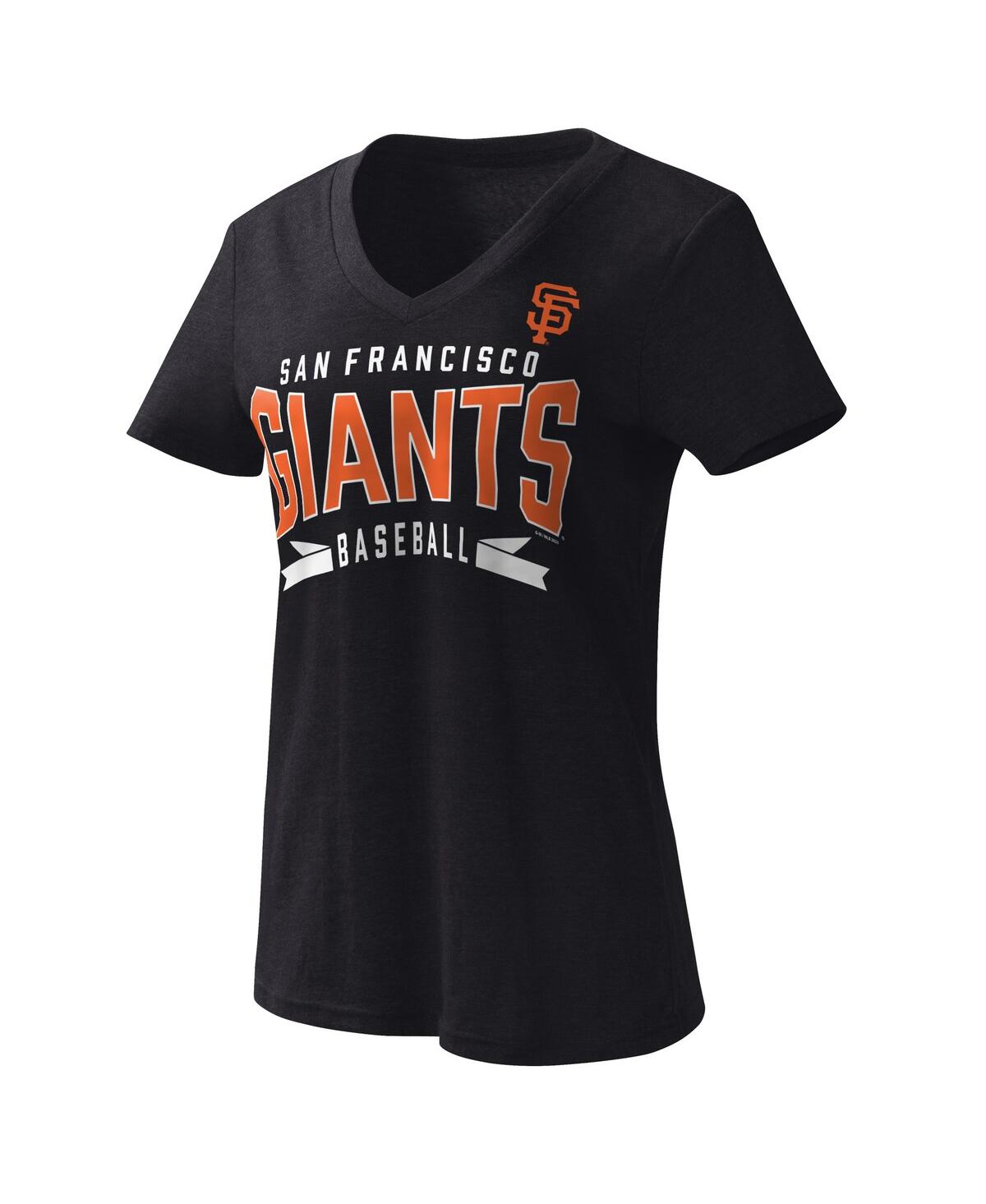 Women's G-III 4Her by Carl Banks Brown San Diego Padres Dream Team V-Neck T-Shirt Size: Medium