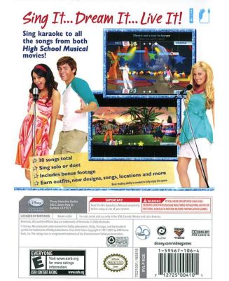 High School Musical Sing It Game Only - Nintendo Wii