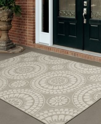 Portofino Outdoor 1832H 7'10" x 10' Area Rug
