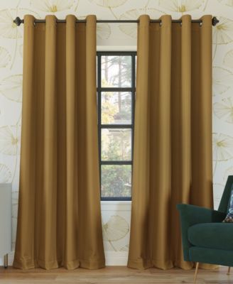 Oslo Theater Grade Extreme 100% Blackout Grommet Curtain Panel, 52" x 95